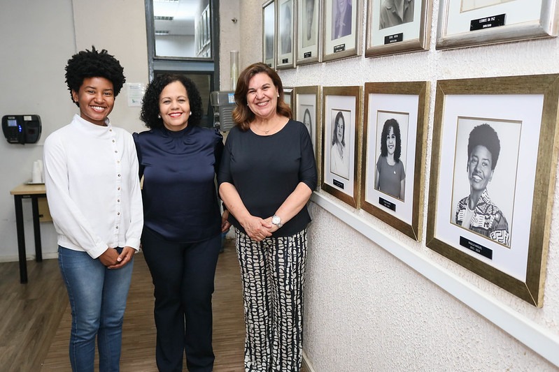 Quadros de Debora Palermo, Guida Calixto e Paolla Miguel são incluídos na Galeria de Vereadoras