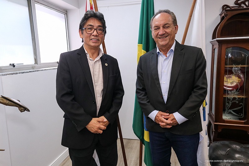 Tak visita a Presidência da Câmara; posse será nesta quarta (16), durante a 51ª Reunião Ordinária do ano
