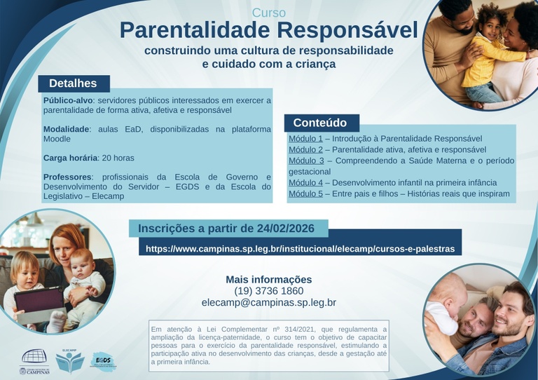 Curso "Parentalidade Responsável"