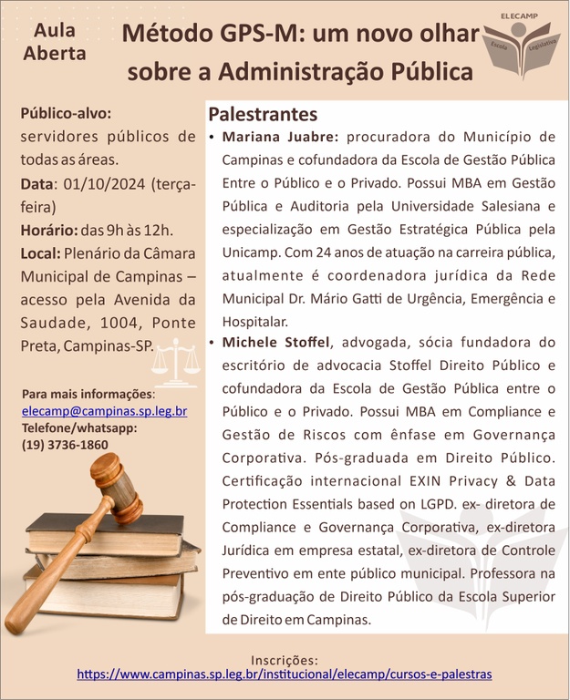 01/10 - Método GPS-M: um novo olhar sobre a Administração Pública